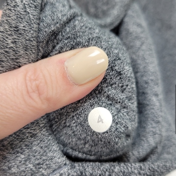Lululemon Scuba Full-Zip Hoodie Grey Size 4 - Picture 7 of 8